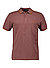 Polo-Shirt, Baumwoll-Piqué, aubergine - aubergine-rost