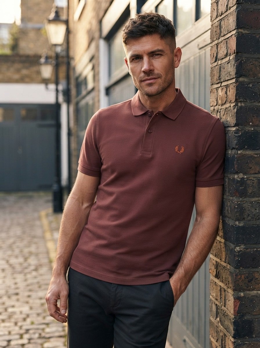 Fred Perry Polo-Shirt M6000/W81, Produktbild 3