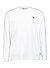 Longsleeve, Classic Fit, Baumwolle, weiß - white