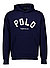 Hoodie, Baumwolle, navy - navy
