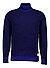 Rollkragenpullover, Schurwolle, notte-royal - notte-royal