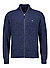 Cardigan, Wolle, navy meliert - navy