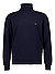 Rollkragenpullover, Baumwolle, navy - navy