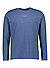 Longsleeve, Regular Fit, Bio Baumwolle, jeansblau - jeansblau