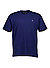 T-Shirt, Regular Fit, Bio Baumwolle, tintenblau - tintenblau