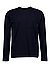 Longsleeve, Shaped Fit, Bio Baumwolle, dunkelblau - dunkelblau