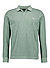 Polo-Shirt, Regular Fit, Bio Baumwoll-Jersey, pistazie meliert - pistazie