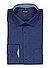 Hemd, Modern Fit, Baumwolle, tintenblau meliert - tintenblau