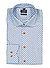 Hemd, Modern Fit, Baumwolle, blau gemustert - blau
