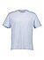 T-Shirt, Regular Fit, Bio Baumwolle, himmelblau - himmelblau