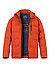 Funktionsjacke, Mikrofaser wasserresistent, rotorange - brandorange