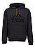 Hoodie, Bio Baumwolle, graphit meliert - graphit