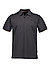 Zip-Polo, Classic Fit, Baumwoll-Jersey, granite grey - graphit