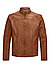 Lederjacke MSWinston, Lammnappa, gebranntes orange - orange
