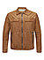 Lederjacke MS-Boston, Lammnappa, gebranntes orange - orange