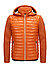 Hybrid Steppjacke MSTucker, Leder-Strick sorona®, orange - orange