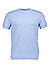 T-Shirt Cedric, Baumwolle, himmelblau - himmelblau