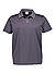 Polo-Shirt Duncan, Baumwoll-Jersey, graphit gestreift - graphit