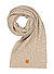 Schal, Wolle-Alpaka, beige meliert - beige