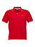 Polo-Shirt, Baumwoll-Piqué, rot - rot