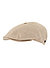 Schiebermütze, Leinen-Baumwolle, beige meliert - beige