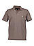 Polo-Shirt, Regular Fit, Baumwoll-Piqué, braun - braun