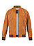 Lederblouson Borello, Ziegenvelours, camel - camel