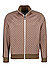 Sweatjacke, Baumwolle, nougat - nougat