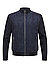 Hybrid Blouson MSTristan, Ziegenvelours-Strick, nachtblau - nachtblau