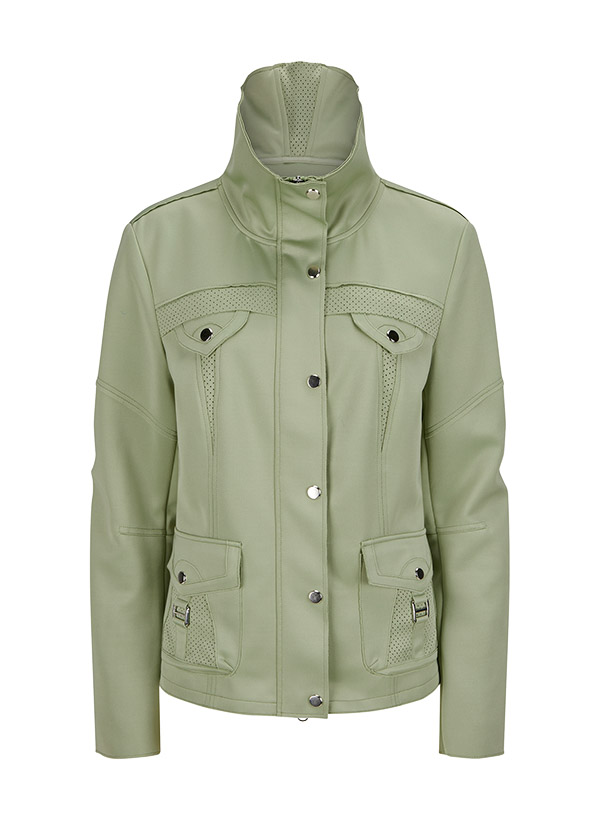 MILESTONE Damen Jacke Mango grün
