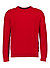 Pullover, Baumwolle, rot - rot