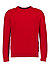 Pullover, Baumwolle, rot - rot