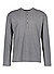 Longsleeve, Baumwolle, grau - gris chine