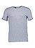 T-Shirt, Baumwolle, grisaille - grisaille