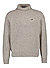 Rollkragenpullover, Alpaka-Wolle, sand meliert - sand meliert