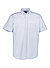 Kurzarmhemd, vl-roy-S-TFW,Tailor Fit, Baumwolle, hellblau gestreift - hellblau