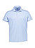 Polo-Shirt, Funktionsmaterial geruchshemmend, hellblau - hellblau