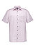 Kurzarmhemd, Modern Fit, Baumwolle, rosa gemustert - rose