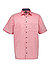 Kurzarmhemd, Comfort Fit, Baumwolle, rot - rot
