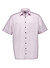 Kurzarmhemd, Comfort Fit, Baumwolle, rosa gemustert - rose