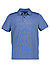 Polo-Shirt, Regular Fit, Baumwoll-Piqué, blau - blau