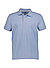 Polo-Shirt Fion-8, Regular Fit, Bio Baumwoll-Piqué, hellblau - hellblau