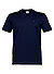 T-Shirt Aaron-2, Regular Fit, Bio Baumwolle, nachtblau - nachtblau