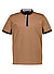 Polo-Shirt, Bio Baumwoll-Piqué, caramel - caramel