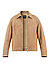 Lederjacke Malbano, Ziegenvelours, beige - beige