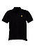 Polo-Shirt, Baumwoll-Piqué, schwarz - black