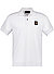 Polo-Shirt, Baumwoll-Piqué, weiß - white
