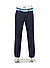 Golfhose Luis-Y, Wide Fit, Mikrofaser wasserabweisend, navy - navy