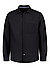 Hemd, Regular Fit, Reines Leinen, schwarz - schwarz
