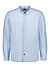 Hemd, Regular Fit, Reines Leinen, hellblau - hellblau